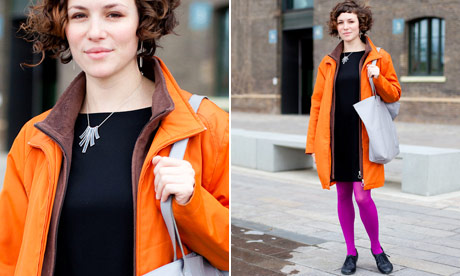 Fresher fashion: Pamela Parker, 31, Central St. Martins