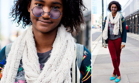 Fresher fashion: Denice Quansah, 19, University of West London