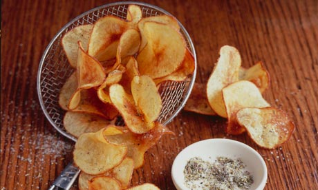 Potato crisps or chips