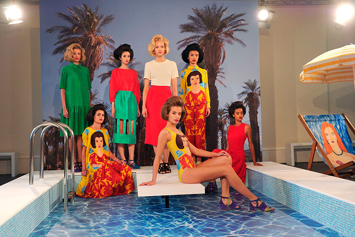 London Fashion day 5: Models present creations during the Tata Naka