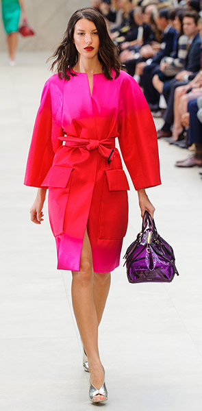 LFW gallery: London fashion week 2012: Burberry