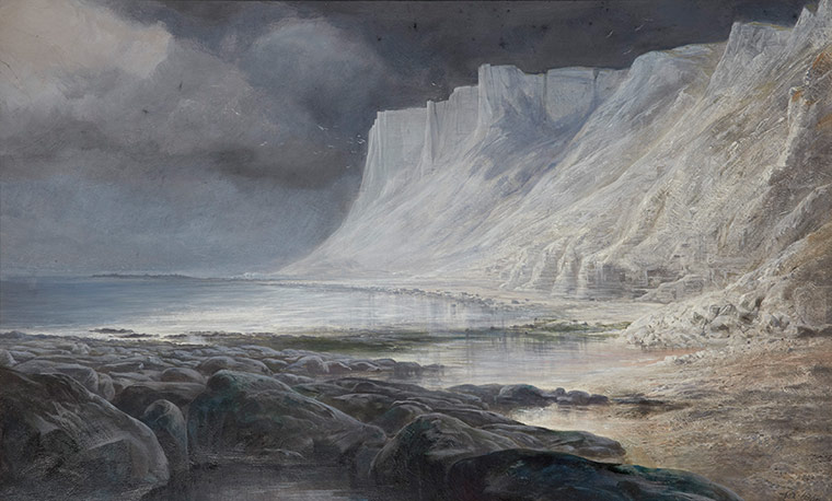 Edward Lear: Beachy Head by Edward Lear