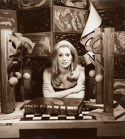 Man Ray Portraits: Catherine Deneuve, 1968 by Man Ray