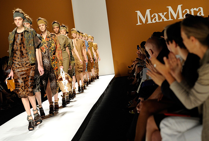 Milan fashion week: Max Mara Spring/Summer 2013