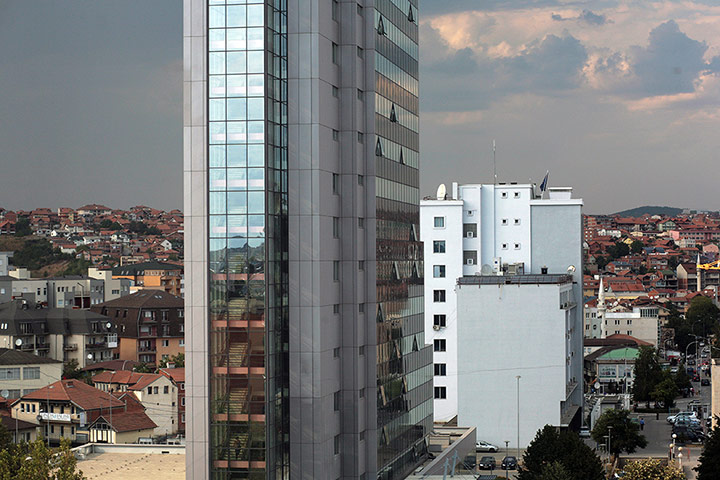 Kosovo art installation: Pristina, Kosovo