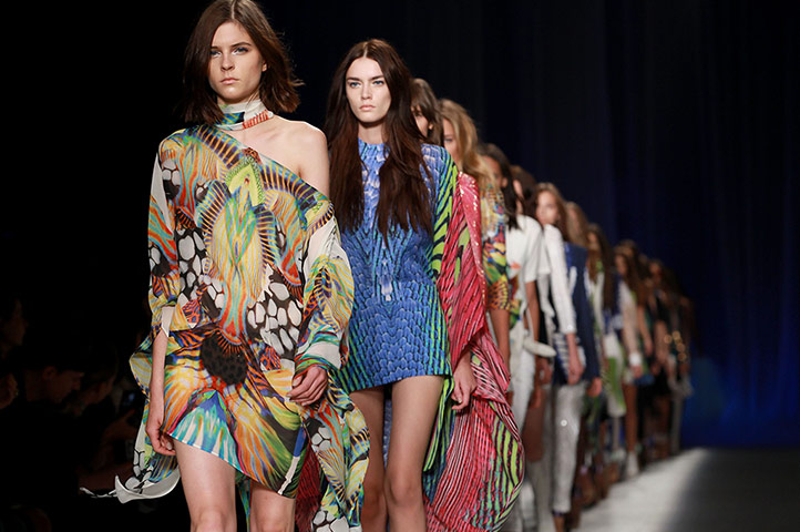 Milan Fashion Week: Just Cavalli spring/summer 2013 show