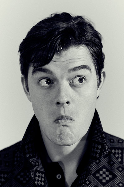 Sam Riley: Jonathan Saunders coat