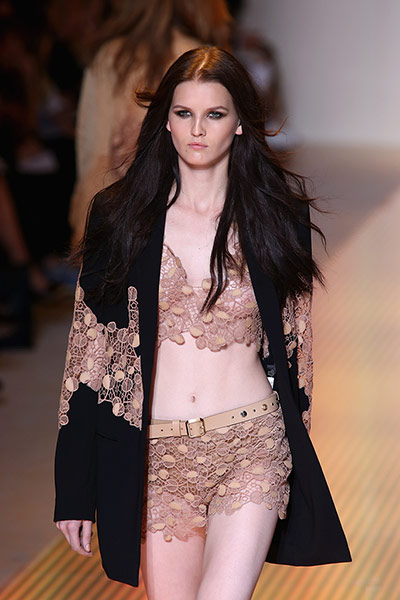 Milan Fashion Week: Versace - Runway - Milan Fashion Week Womenswear S/S 2013