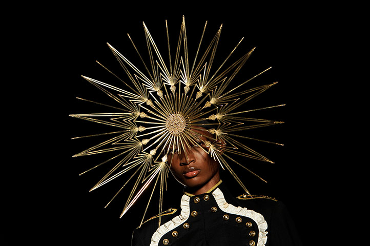Twenty Photographs: Philip Treacy presents his spring/summer 2013 collection in London