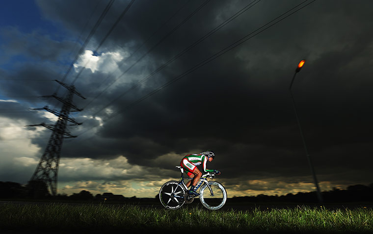 Best of week: Vasil Kiryienka in action in the Elite Men's Time Trial 