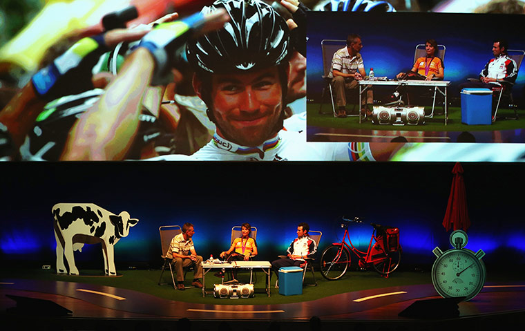 Best of week: World Road Race Champion Mark Cavendish and Olympic Champion Marianne Vos