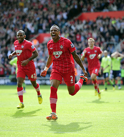 saturday roundup: Southampton's English defender Nathaniel Clyne