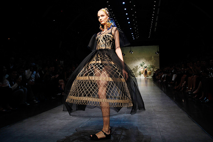 Milan fashion week: Dolce & Gabbana Spring/Summer 2013