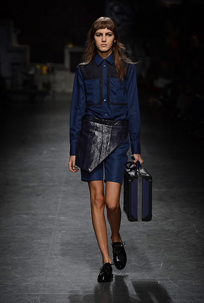 Milan fashion week:  Trussardi Spring/Summer 2013