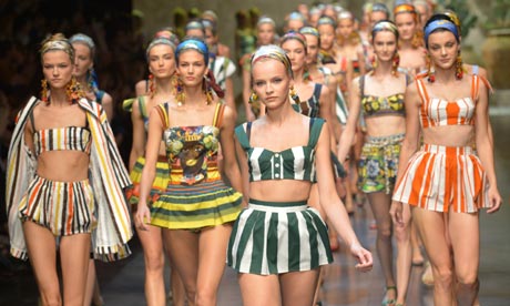 Dolce & Gabbana Spring/Summer 2013 collection at Milan Fashion Week