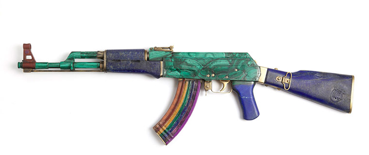 AKA Peace : Salonge Azagury Partridge gun for AKA Peace