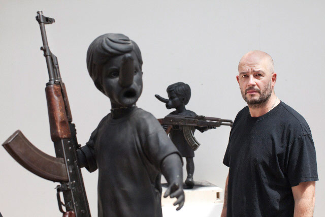 AKA Peace : Jake Chapman portrait AKA Peace