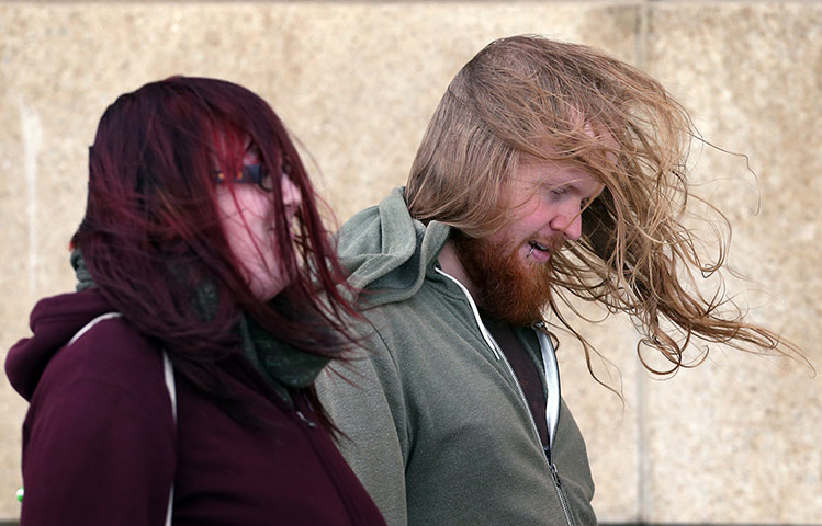 Rainy weather: High winds hit the UK