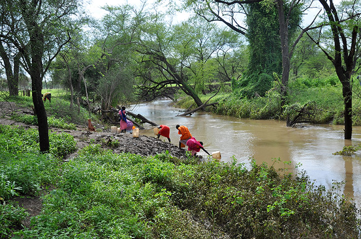 Jamam refugee camp: Heavy rains in South Sudan