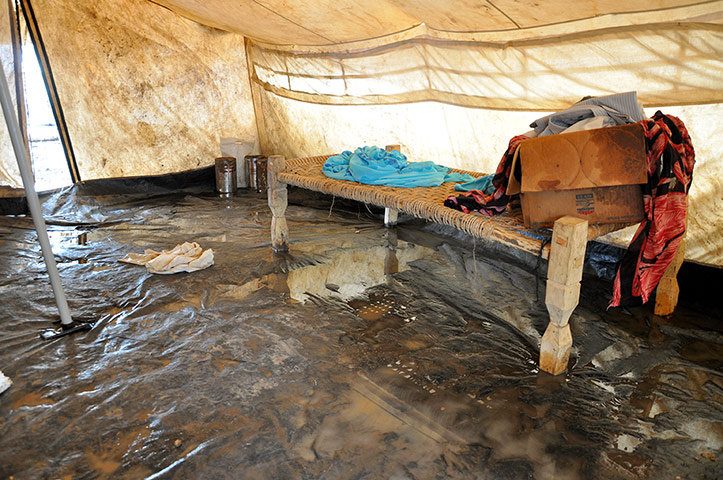 Jamam refugee camp: Heavy rains in South Sudan