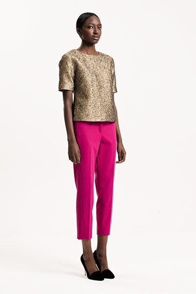 All ages - Hot Winter: Dap wears trousers, £279, by Schumacher, and top, £179, by Malene Birger