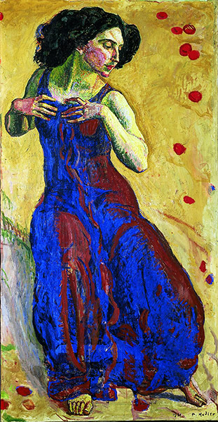 Guardian Weekly culture: Hodler, Entzucktes Weib