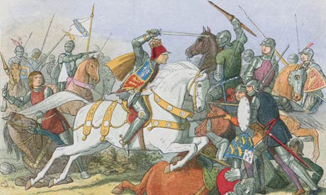 England's Richard III on the charge at Bosworth