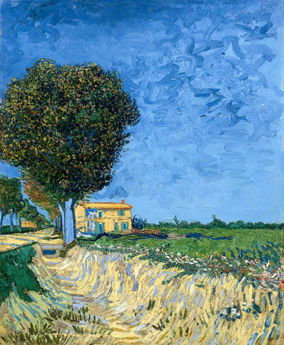 Guardian Weekly culture: Vincent van Gogh, Allee bei Arles