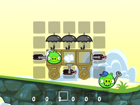 Bad Piggies mechanics