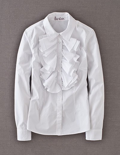 Boden - boy meets girl: Great White Shirt