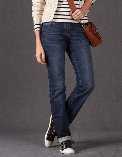 Boden - boy meets girl: Straight-Leg Jeans