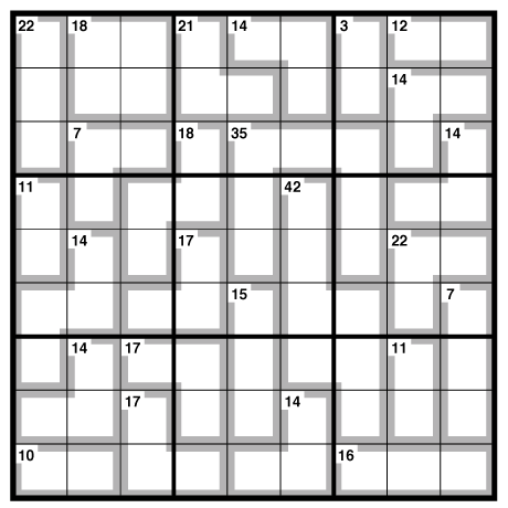 killer sudoku 101 puzzles