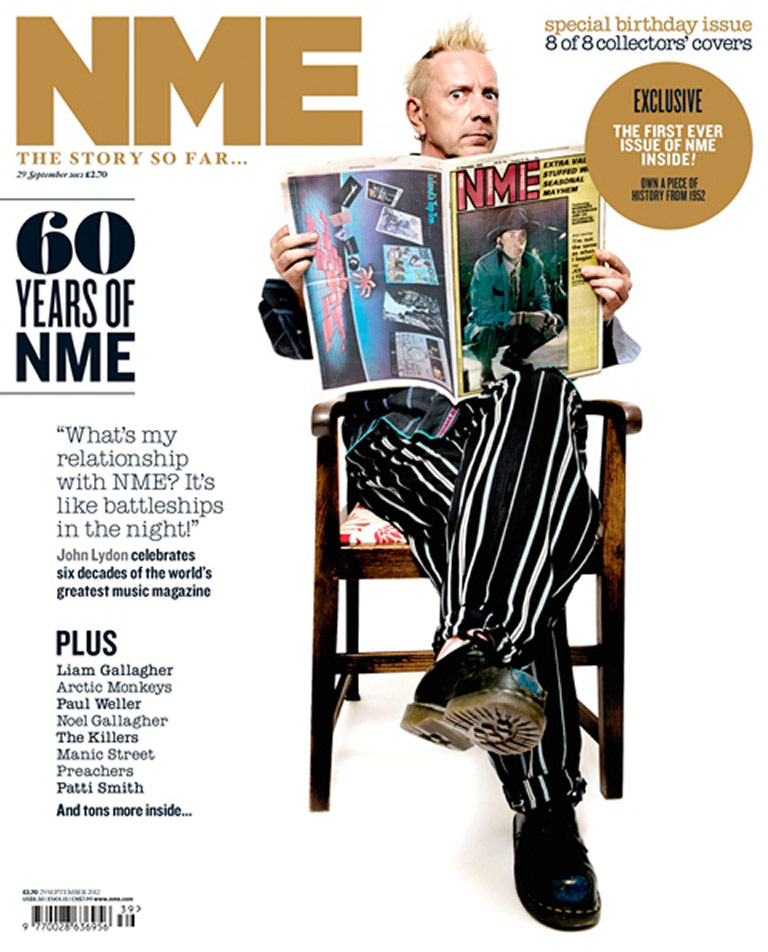 NME cover John Lydon