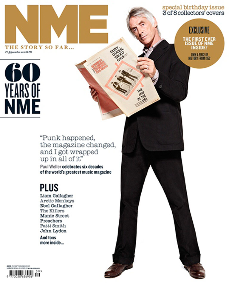 NME cover Paul Weller