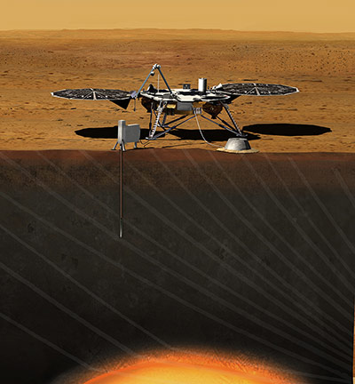 A month in Space: New NASA Mission to Take First Look Deep Inside Mars
