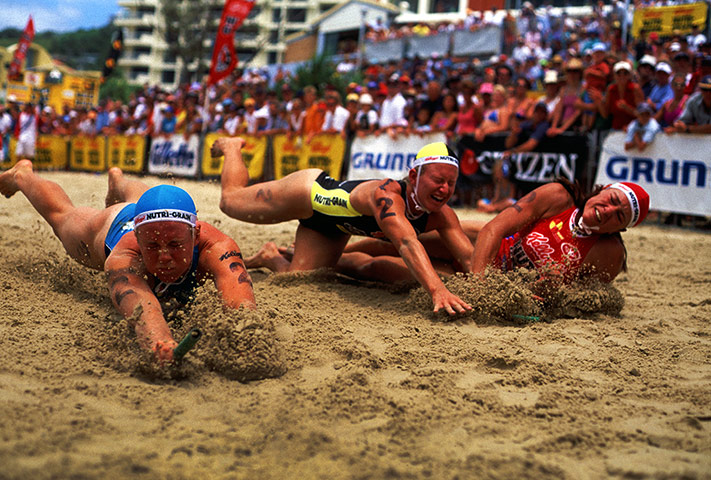 Sept readers' gallery: Flags Race Coolum Beach, Queensland, Australia