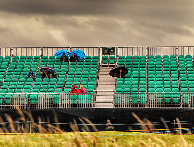 Sept readers' gallery: A rainy day at this year's Open at Royal Lytham & St Annes