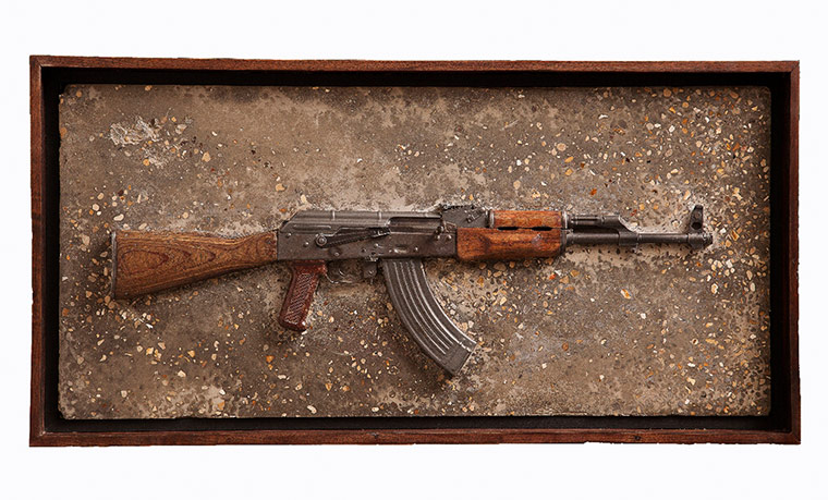 AKA Peace: Sam Taylor Wood AKA Peace rifle