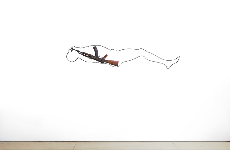 AKA Peace: Antony Gormley AKA Peace artwork