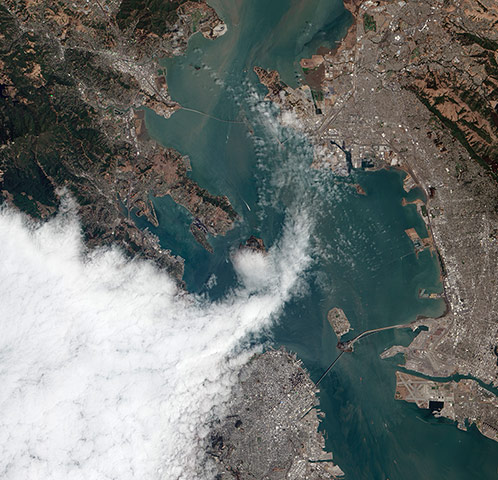 Satellite Eye: Another Foggy Day in San Francisco