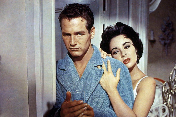 Hot Tin Roof: Paul Newman and Elizabeth Taylor in Cat in a Hot Tin Roof