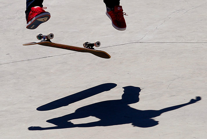 24 hours in pictures: Skateboarding world championships in South Africa