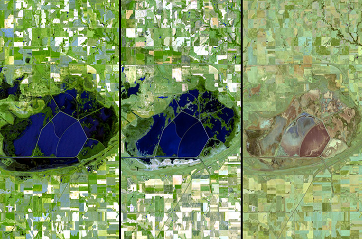 Satellite Eye: Drought, Kansas