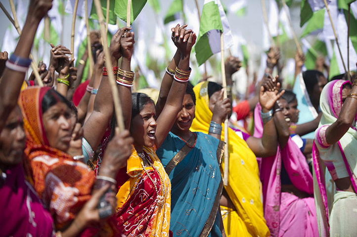 March For Justice: Ekta Parishad march of landless poor from all states of India