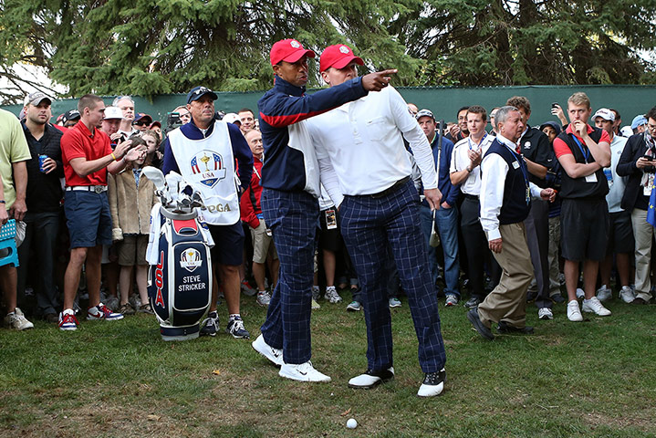 Ryder Cup day 1: Tiger Woods 