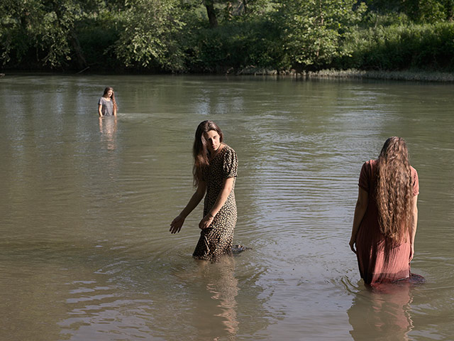 Twenty Photos: Jasmine, Hannah and Cecilia Swimming, Tennessee, 2008, by Lucas Foglia