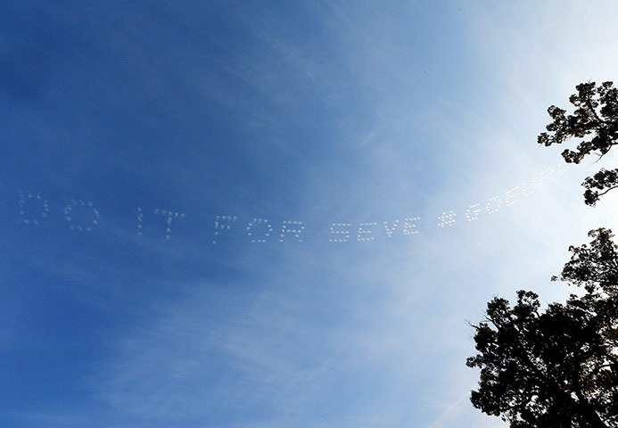Ryder Cup day 2: Sky message