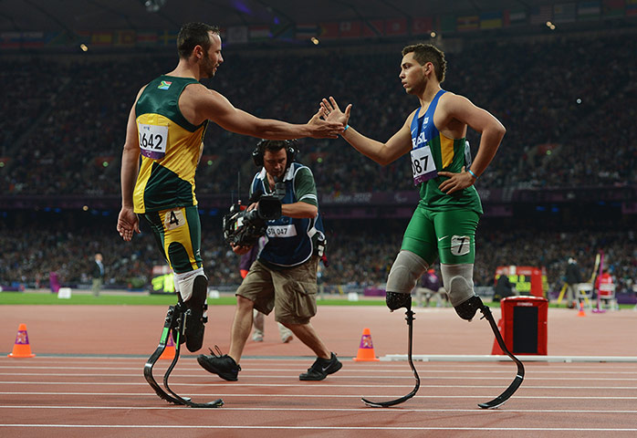 Oscar Pistorius: 2012 London Paralympics - Day 4 - Athletics
