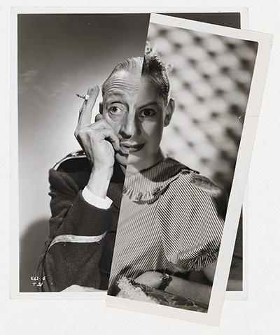 Stezaker Deutsche Borse: Muse (Film Portrait Collage) 