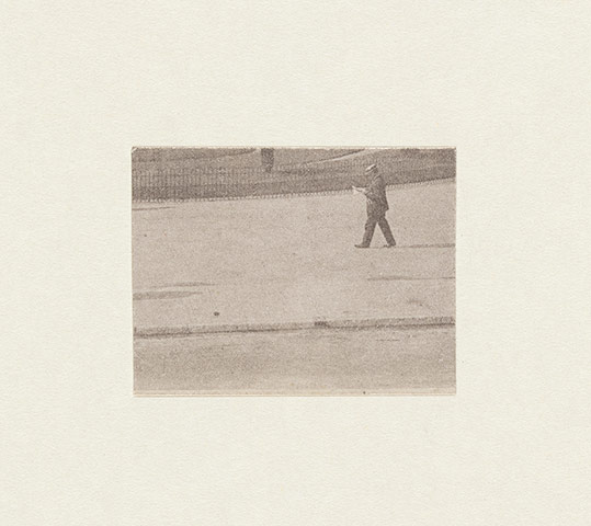 Stezaker Deutsche Borse: Untitled II, Reader, 2012 